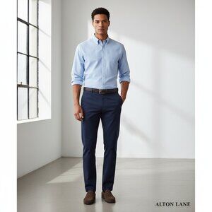 Alton Lane Park Navy Performance Trousers NWT Navy Size 34